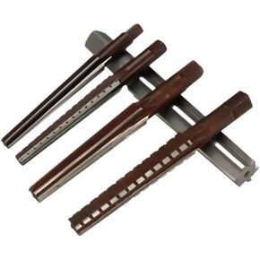 Taper Reamer MT0-MT5,9Crsi Precision Reamer and Coarse Reamer, Used for Manual Tools Fit for Milling Precision Machining Tools(MT0 Rough)