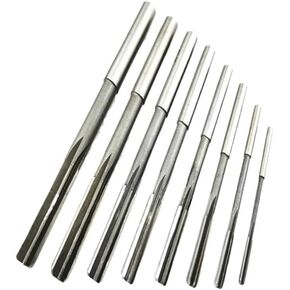W6542 HSS Machine Tool Reamer H7, 5.5mm- 20mm Straight Shank Chuck Machine Tool Reamer Straight Slot Reamer milling Cutter(19mm H7)