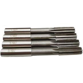 Machine Reamer H7 HSS Straight Shank Reamer 1/8 3/16 1/4 5/16 3/8 1/2 5/8 3/4, Chucking Machine Cutter Tool(3I4)
