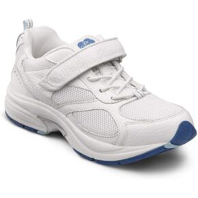 Dr. Comfort Victory White Therapeutic Shoes for Women with Gel Inserts-Stylish Closure-Womens Sneakers Athletic Shoes