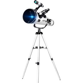 Stargazing High Magnification High-Definition with a Tripod Adult High-Definition Reflective Astronomical Telescope for Beginners