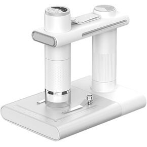 1200X Microscope Handheld Wireless WiFi Microscope Reable Magnifier Optical Digital Camera 2M Pixels 50-1000X Magnification 8 Adjustable LED Lights for PC Tablet iOS Android Smartphone