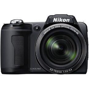 Nikon COOLPIX L110 12.1MP Digital Camera (Black)