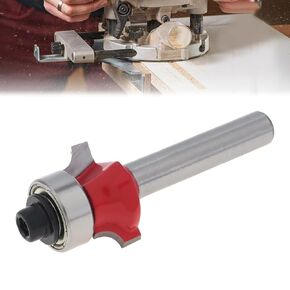 1/8" Roundover Router Bit 1/4" Shank, CLAHJQX 1/8-Inch Radius Round Over Router Bits for Edging Forming Rounding