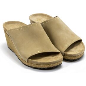 Birkenstock Papillio Namica Rivet Womens Wedge Heel Sandal
