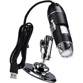 Digital Microscope for Boys and Girls Portable 1600x Microscope for Repair Industry Inspection