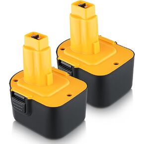 2pack 4.8ah 12v استبدال لـ Dewalt 12V Battery XRP Ni-MH DC9071 DW9071 DW9072 DE9037 DE9071 DE9072 DE9074 DE9075 متوافق مع DEWALT 12VOLT TOODS