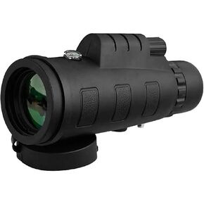 Portable Binoculars High Power 40x60 High-Definition Adult High Magnification Monoculars Can Take Pictures and Videos BAK4 Prism Clear Non-Dark Edge Non-Slip Protective Telescope