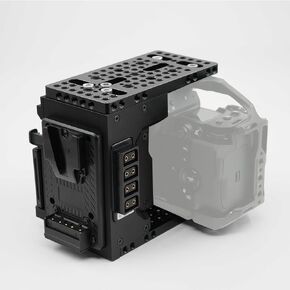 FusionRig camera cage module cineback cineback متوافق مع fujifilm x-h2s