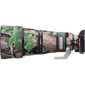 Lens Cover for Sony FE 300mm F/2.8 GM OSS Camouflage Camera Lens Protection Sleeve (Color #Green Leaf Camouflage - Waterproof) Rain Cover