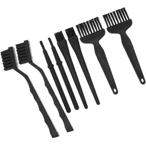 8Pcs Static Cleaning Brush for Electronics Laptops Cameras Keyboards Durable Flexible Compact Design for Routine Maintenance and Dust Removal