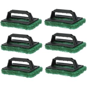 6Pcs Scrub Pads Ink Remover Brushes with Handle for Easy Control Compact Design for Quick Stain Removal Supplies