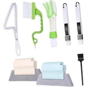 1set Gaps Cleaning Brush Tile Crevice and Window Track Cleaning Tools Ergonomic Design for Hard Reach Areas for Home and Office Use