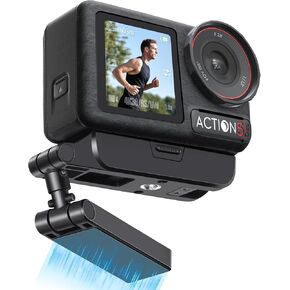 STARTRC PHOTO Magnetic Adapter Mount for DJI Osmo Action 5 Pro/4/3,360°Adjustment Quick Release Expansion Mount Camera Accessories Connect Tripod,Extension Pole,Vlogging, YouTube