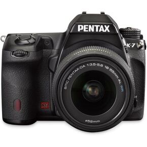 Pentax K-7 14.6 MP Digital SLR with Shake Reduction and 720p HD Video with DA 18-55mm f/3.5-5.6 AL Weather Resistant Lens