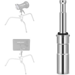 2pack Junior to Baby Pin Adapter C Stand Head Stainless Steel Suitable for C Stand Make C Stand Base Stand