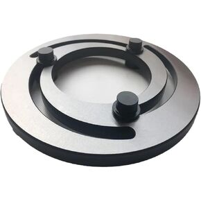 Jaw Trimmer Hydraulic Chuck Soft Jaw Boring Jaws Hydraulic Chuck Jaws Three Jaws Forming Rings 6 8 10 12 Inch(6 inch)