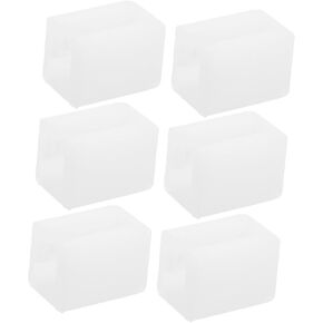 6pcs درج الزاوية المضاد للسيليكون يسحب حرس زاوية إثبات الطفل يغطي ركن الزاوية الزاوية الزاوية حامي الأثاث الأثاث