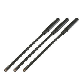 3PCS, 3/16" x 7", SDS Plus Hammer Drill Bits