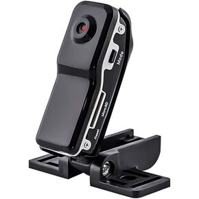 Sport Camcorder MD80 Mini Camera DV Voice Video Recorder Mini Cam for Outdoor Hiking Helmet Portable Camaras, Black, 500213374