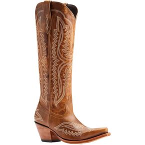 ARIAT Women's Casanova Western Boot Snip Toe Brown 9 W US