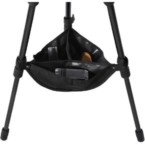 Tripod Stone Bag, Black Nylon Weight Bag, Stone Bag Photography Accessory for Photographers, default