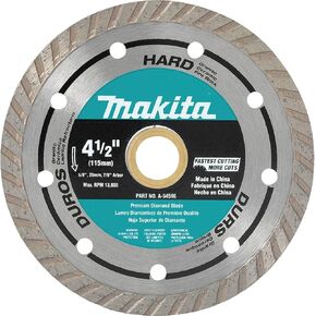 Makita A-94596 4-1/2-Inch Turbo Rim Diamond Masonry Blade