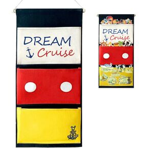Fish Extender Door Hanger, Fish Extender Cruise Gifts - Cabin Door Hanging 3-pockets for Fish Exchange Extender Gifts on Cruise Line in 2025 (26"x11.8")