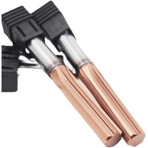 آلة كربيد Reamer HRC60 مغلفة مستقيمة الأخدود 3/4/6F التسامح H7 هارنز الصلب القاطع المعدني CNC الثقب الداخلي 1 مم ~ 10 مم (5.5x30x60-4F)