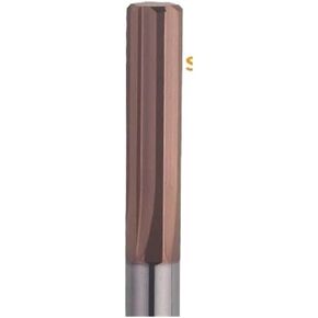 آلة كربيد reamer مغلفة مستقيمة وسلطية H8 التحمل الصلبة الصلبة القاطع المعدنية 6 المزامير CNC 4 ~ 20mm (spiral channel_d2x50x4t)