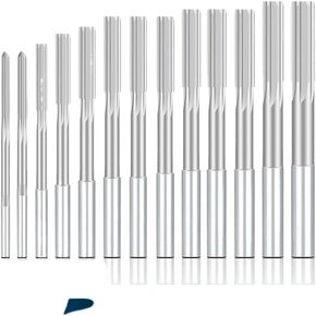 M35 Machine Reamer H8 Straight Shank Chucking Reamer 2/2.5/3/4/5/6/6/7/8/9/10/11/12mm Milling Reamers (H8 2.5)