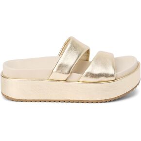 Matisse Womens Blaine Print Platform Casual Sandals Casual Low Heel 1-2" - Beige