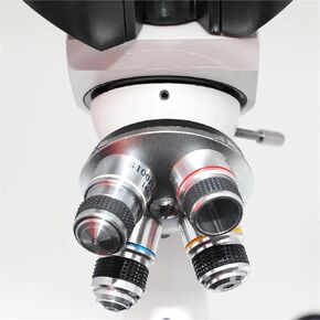 XP202 LED Binocular Biological Microscope 40X-1600X with 5MP Digital Eyepiece Camera for Students and Professionals
