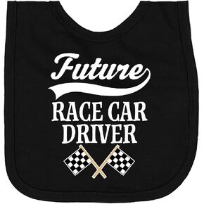 inktastic Future Race Car Driver Racing Newborn Bib