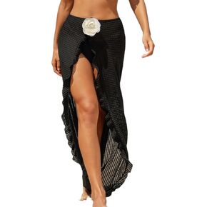 Catalpalev Women's Two Piece Push Up Cheeky Drawstring Swimsuit High-Waisted Slimming Bikini Set Beach Swimwear