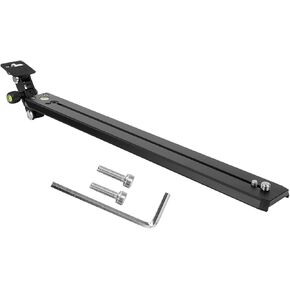 Telephoto Zoom Lens Bracket Set for Long Focus Camera Support - Quick Release Plate with Bubble Levels - Aluminum Alloy - Standard Mount - F120-50 Options (F120-50)