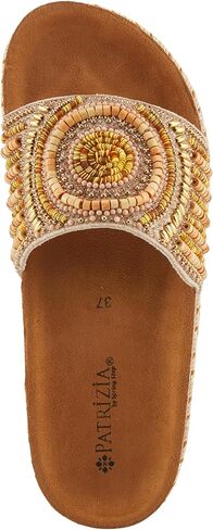 Patrizia Women's Swirla Multicolor Multicalor Slide One-Band Slide Cork Wedge Wedge in Kuwait