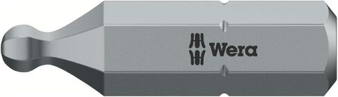 Wera Series 1 842/1 Z Sheet Metal Bit, Ball head Hexagon 4mm Head x 1/4" Drive in Saudi Arabia