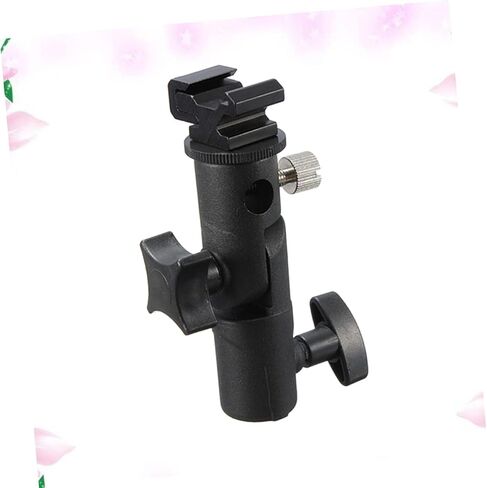 2pcs Metal Flash Lamp Mabt Bracket Mount for DSLR Camera Flash Flash Tripod متوافق in Saudi Arabia