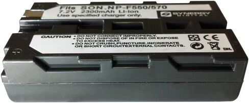 Synergy Digital Camcorder Battery, Compatible with Energizer CM-9072, ER-C520 Camcorder Battery (Li-Ion, 7.4V, 2000 mAh) in Saudi Arabia