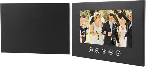 Video Greeting Card, Blank Video Book, Customize Your Own Video Album, Plays Video and Photos, Built in Speaker, for Birthday, Anniversary, Gifts (10inch) in Saudi Arabia