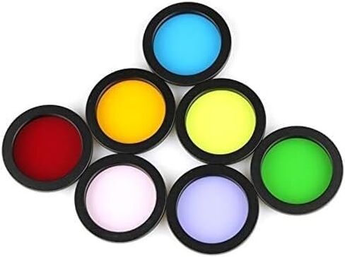 2-inch Telescope RGB Filter M48 * 0.75 Threaded Optical Filter Telescope Eyepiece Lens(No.90560-7) in Saudi Arabia