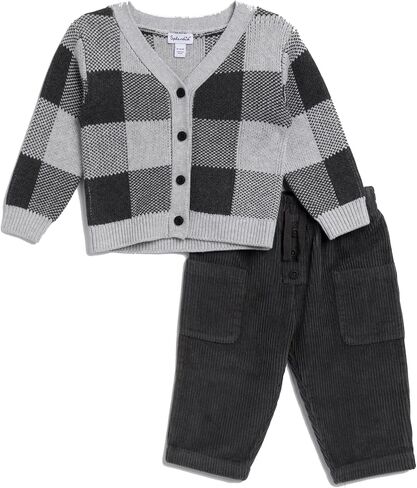 Splendid baby-boys Plaid Cardigan Set in Saudi Arabia