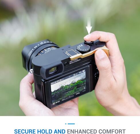JJC Metal Thumb Grip Rest & Wastter Breaان لكاميرا Leica Q3 in Saudi Arabia
