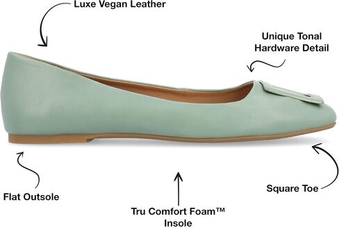 Journee Collection Women's Zimia Ballet Flat in Saudi Arabia