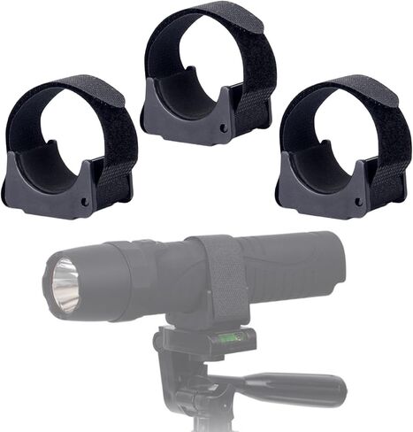 قوس تصاعد مصباح يدوي ، حامل تصاعد الشعلة المحمولة من المطاط الأسود الاحترافي ، حامل المصباح ، 2 قطعة in Kuwait