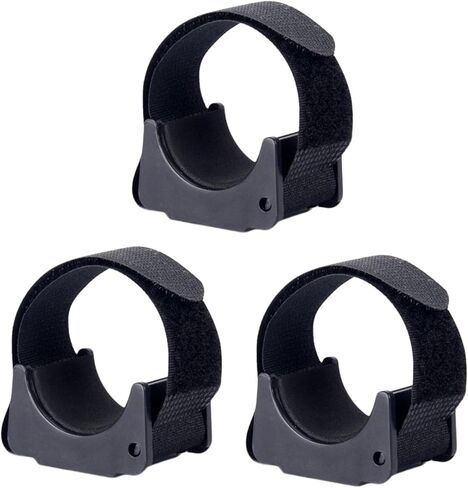 قوس تصاعد مصباح يدوي ، حامل تصاعد الشعلة المحمولة من المطاط الأسود الاحترافي ، حامل المصباح ، 2 قطعة in Kuwait