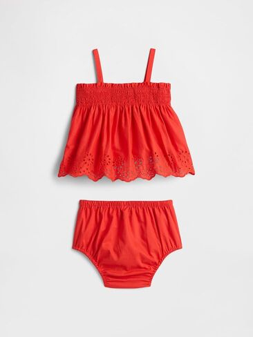 GAP Unisex Baby Smocked Two-piece Set in Saudi Arabia