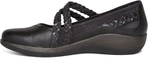 Aetrex Annie Orthopedic Slip-On Mary Jane Shoes Women - Cozy and Comfy Leather Mary Janes for Women Arch Support Insoles Perfect Addition to Any Outfit in Saudi Arabia