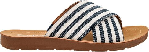 Corkys Footwear Womens Dig It Sandals - Featuring Unique Criss-Cross Straps, A Cushioned Insole, and Elastic Gore - Stylish and Comfortable for Everyday Wear in Kuwait